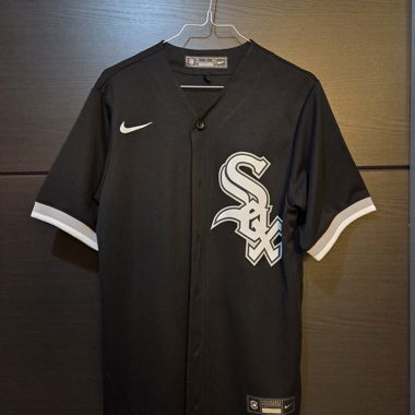 Nike Chicago White Sox Baseballkappe schwarz