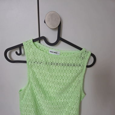 Top vert fluo Tally weijl 