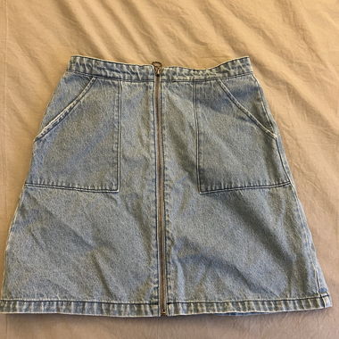 Kurzer Jeansrock