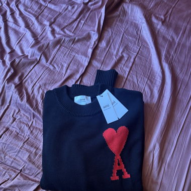 Maglione Ami Paris Nero