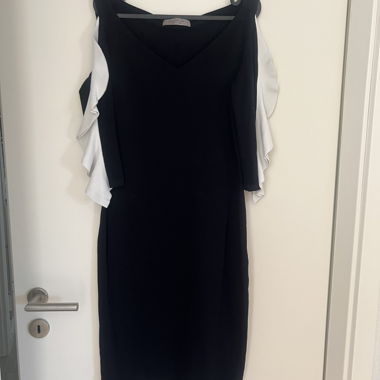 Black Ruffle Dress