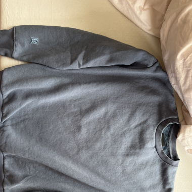 blauer sweater