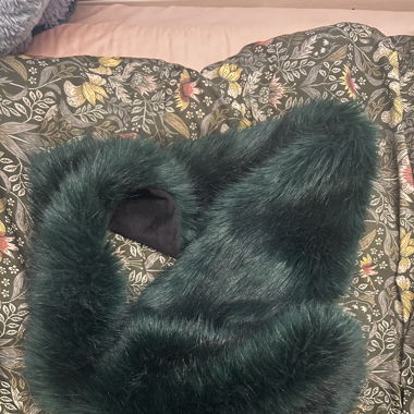 Écharpe fausse fourrure luxe