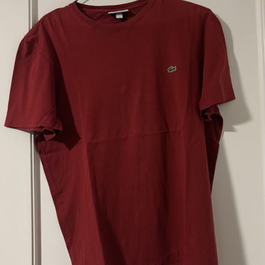T-shirt Lacoste rouge