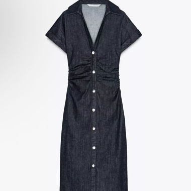 Robe en denim