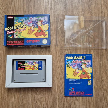 Snes Yogi Bears Cartoon inkl. OVP und Schutzhülle