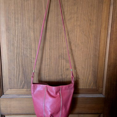 *Vintage* Sac bandoulière en cuir