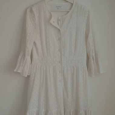 White Lace Dress Size 40 (FR)