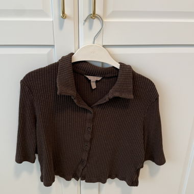 T-shirt con colletto