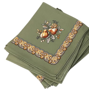 16 serviettes de table Les Olivades