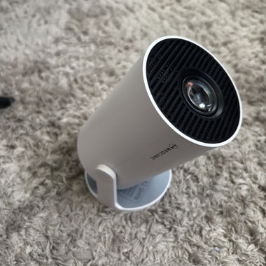 Projecteur portable blanc avec trépied 
