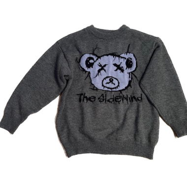 Grey Teddy sweater