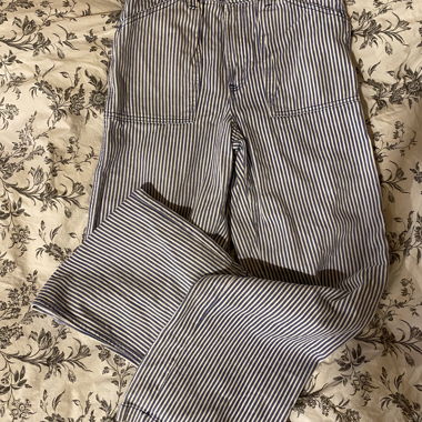Gestreifte jeans