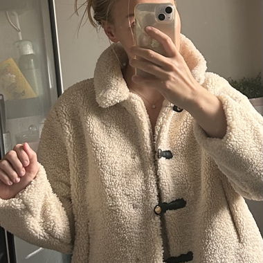 Veste en polaire teddy ZARA