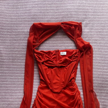 Oh Polly red dress
