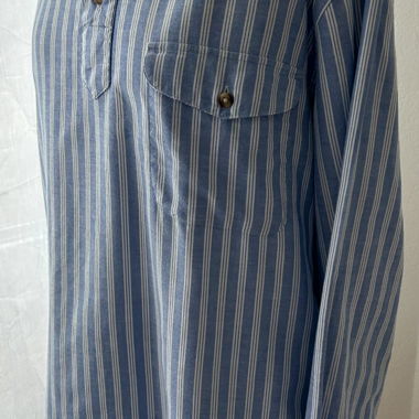 GANT gestreiftes blaues Hemd, Shirt, XL, cotton