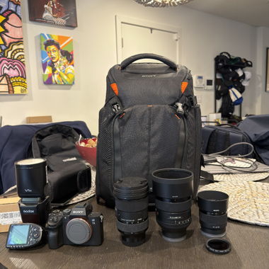 Pack foto Sony A7III