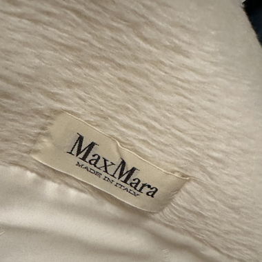 Vintage Max Mara Oversize plüsch Wintermantel