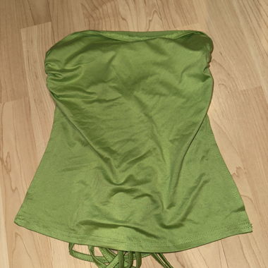 Green tie-top