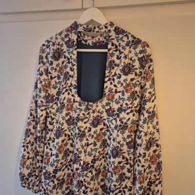 Camicia-blusa floreale