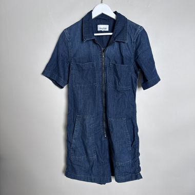 Combinaison-short en denim Duer