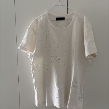 Weisses T-Shirt AMIRI