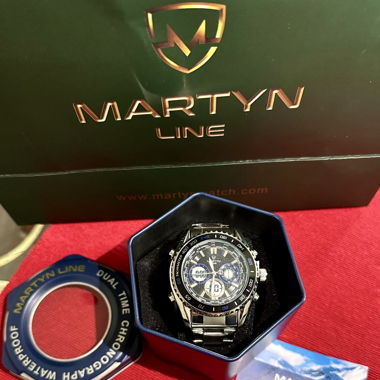 Martyn Line Männeruhr Originalverpackt