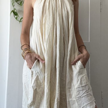 100% Baumwolle Sommer Kleid