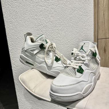 Air Jordan 4 Weiss/Grün