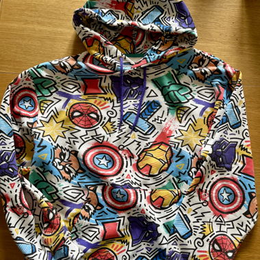 Felpa con cappuccio Marvel
