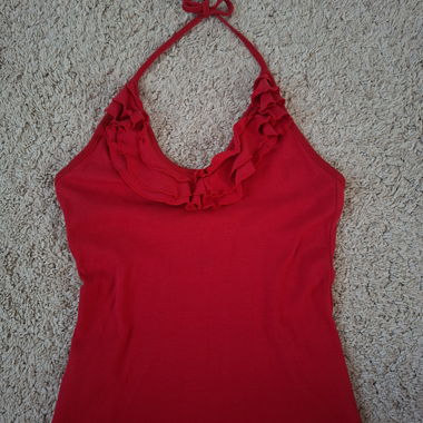 red halter top