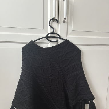 black poncho