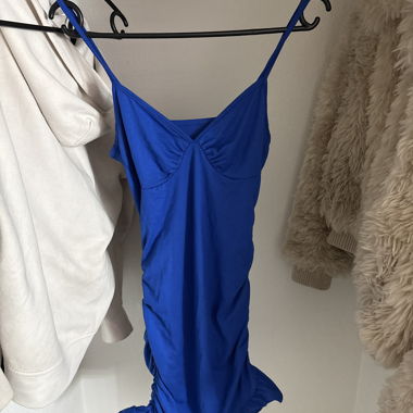 Blue Slip Dress