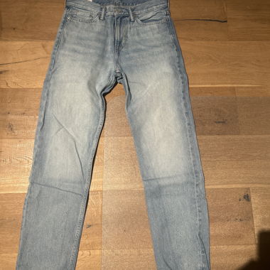 Light Blue Straight Jeans