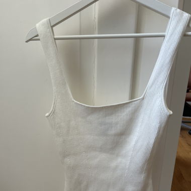 Tanktop in Rippstrick