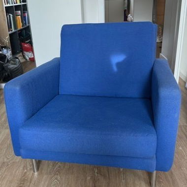 Poltrona Vintage Blu