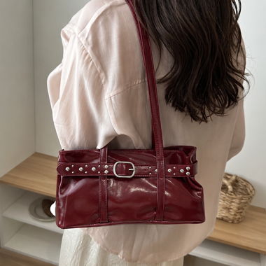 Borsa a tracolla bordeaux