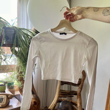 Zara Crop Langarm 