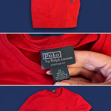 T-shirt Polo Ralph Lauren rosso M