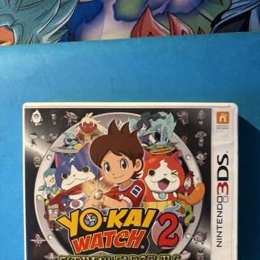 yokai watch and 2 mario games 