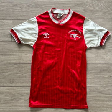 1985-86 Arsenal Centenary Home Shirt