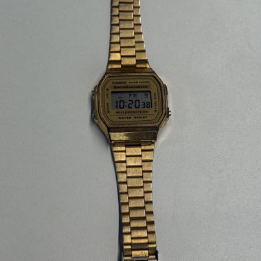 Casio Digital Watch Gold