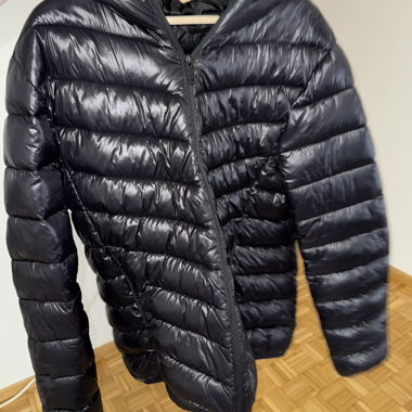 Glänzende Steppjacke 