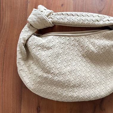 Leni Soft Schultertasche vegan in Light Nude