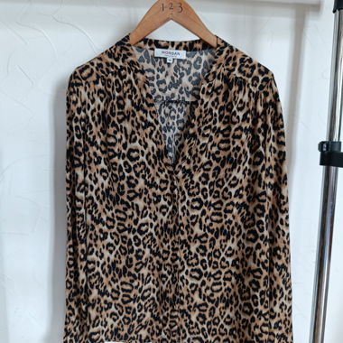 Blusa leopardata Morgan