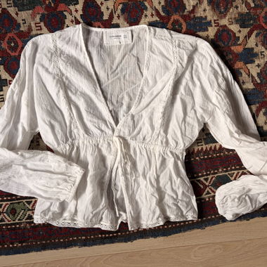 Blusa bianca Pull&Bear