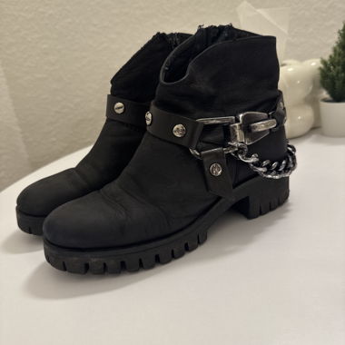Bottine cuir 