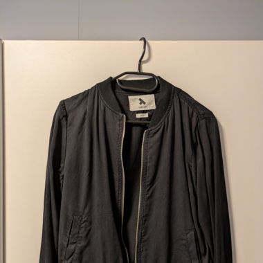 Schwarze TARZAN Übergangsjacke Grösse S