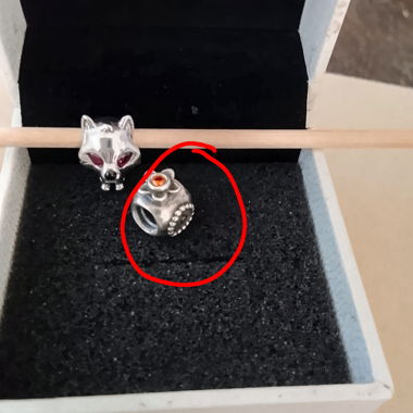 Rare Vintage Silver Pandora Charm.