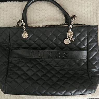 Borsa a tracolla Guess nera